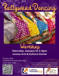 Bollywood Dancing Workshop – Jan 13 5-8pm