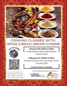 Cooking Classes with Spice Juneau Indian Cuisine