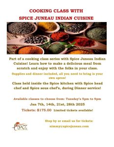 Cooking Classes in January